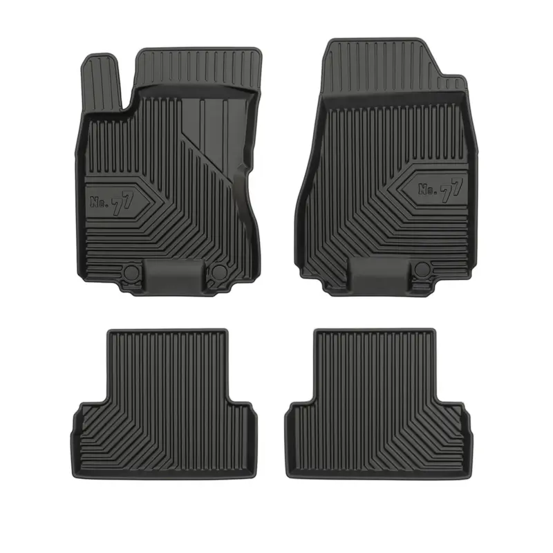 Tapis de Sol de Voiture pour Nissan X-Trail II 2008-2013 TPE Imperméable 4Pcs