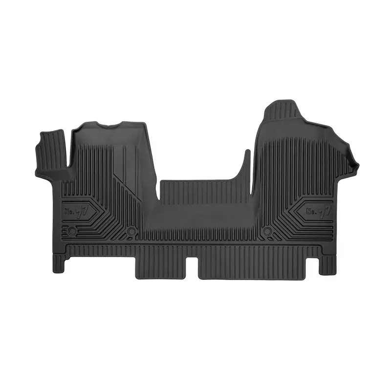 Tapis de Sol de Voiture pour Opel Movano B 2010-2022 TPE Antidérapant Noir 1Pc