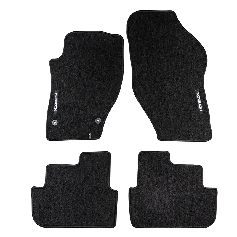 Tapis de Sol de Voiture pour Peugeot 308 I 2007-2013 Velours Imperméable 4Pcs