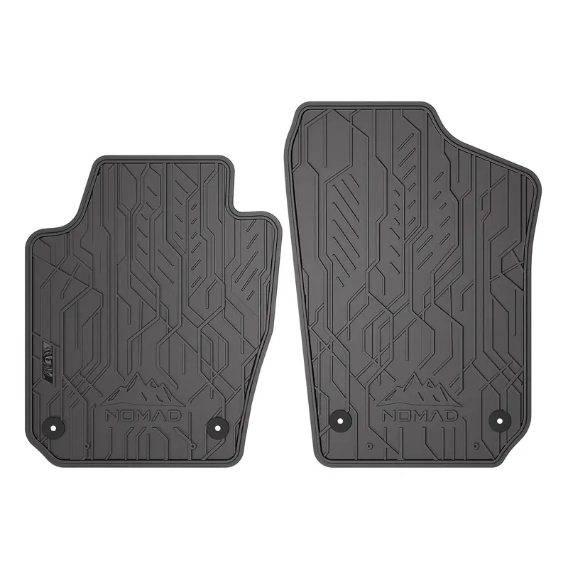 Tapis de Sol de Voiture pour Seat Ibiza IV 2008-2017 Caoutchouc Imperméable Noir