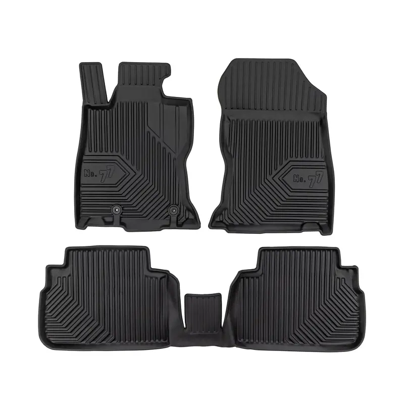 Tapis de Sol de Voiture pour Subaru Forester V 2018-2025 TPE Imperméable 3Pcs