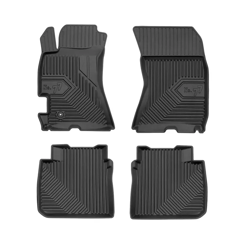 Tapis de Sol de Voiture pour Subaru Outback III 2003-2009 TPE Imperméable 4Pcs