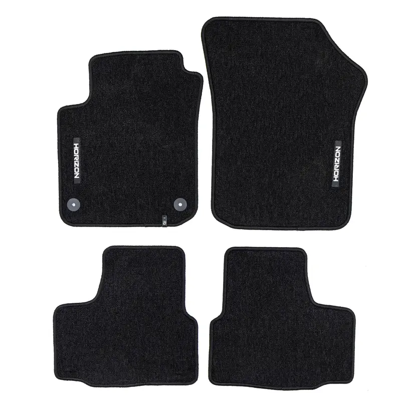 Tapis de Sol de Voiture pour VW UP! 2011-2023 Velours solide et durable 4Pcs