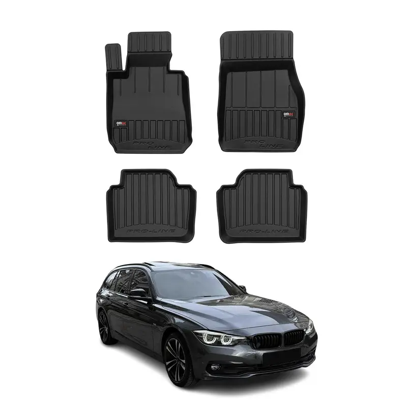 Tapis de Sol pour BMW Serie 3 F31 2011-2019 TPE Noir