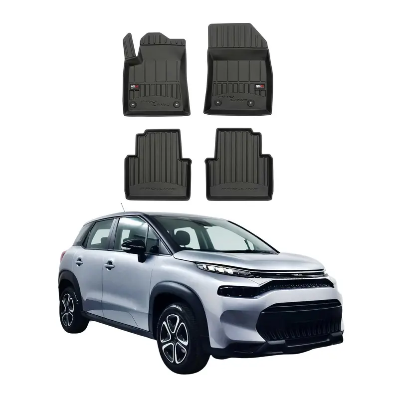 Tapis de Sol pour Citroen C3 Aircross 2017-2022 TPE Noir