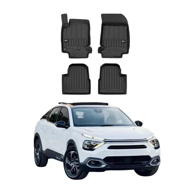 Tapis de Sol pour Citroen C4 2021-2026 TPE Noir