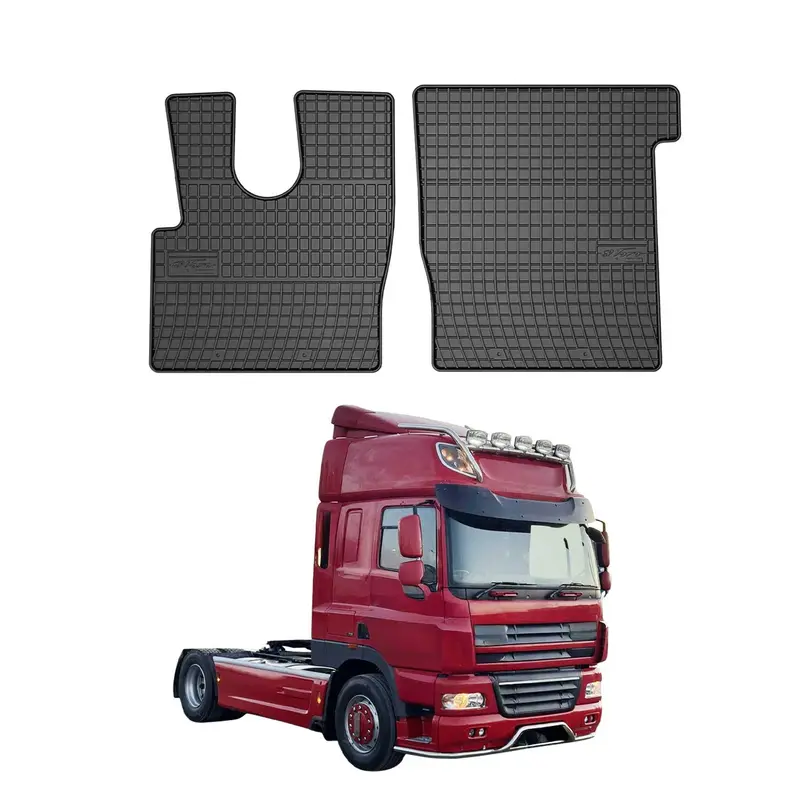 Tapis de Sol pour DAF DAF CF 2012-2024 Caoutchouc Noir