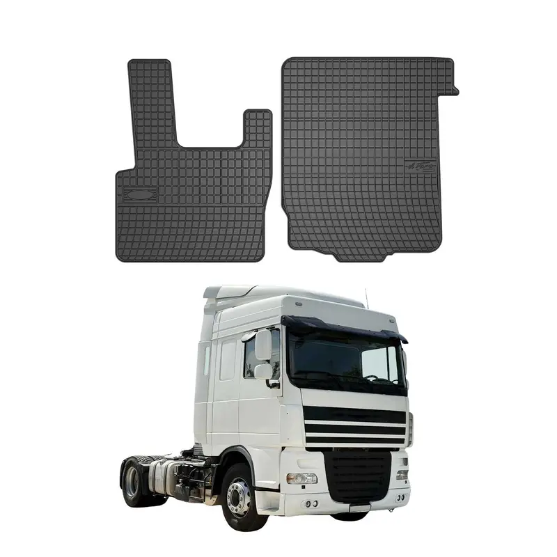 Tapis de Sol pour DAF DAF XF 1997-2026 Caoutchouc Noir