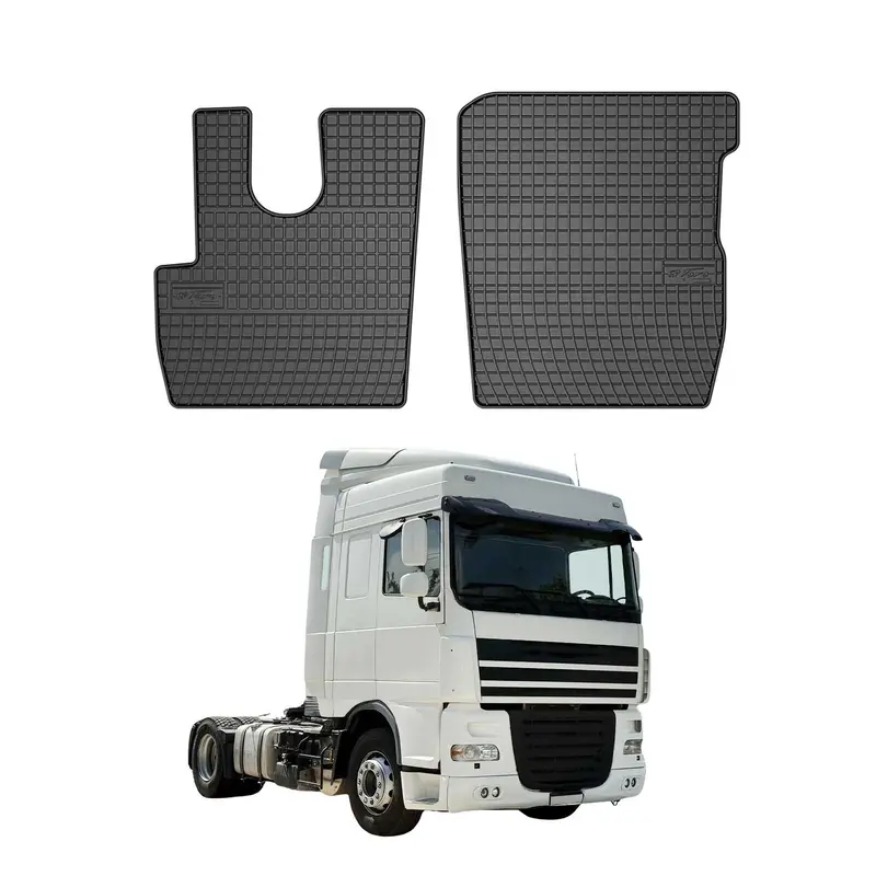 Tapis de Sol pour DAF DAF XF 2014-2026 Caoutchouc Noir
