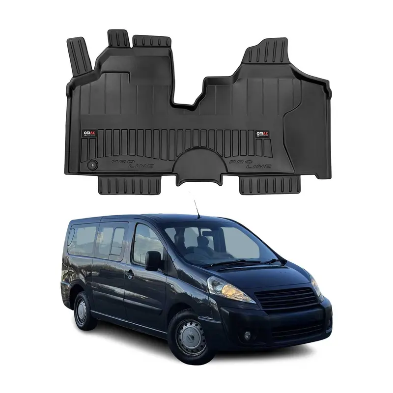 Tapis de Sol pour Fiat Scudo 2007-2016 OMAC Premium TPE Noir
