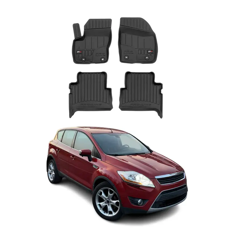 Tapis de Sol pour Ford Kuga I 2008-2012 TPE Noir