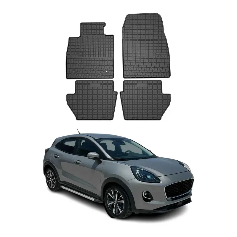 Tapis de Sol pour Ford Puma 2019-2026 Caoutchouc Noir