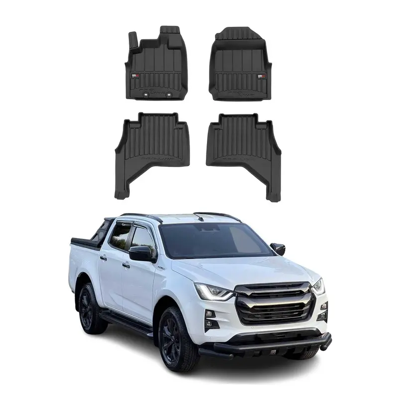 Tapis de Sol pour Isuzu D-Max 2019-2026 Noir TPE