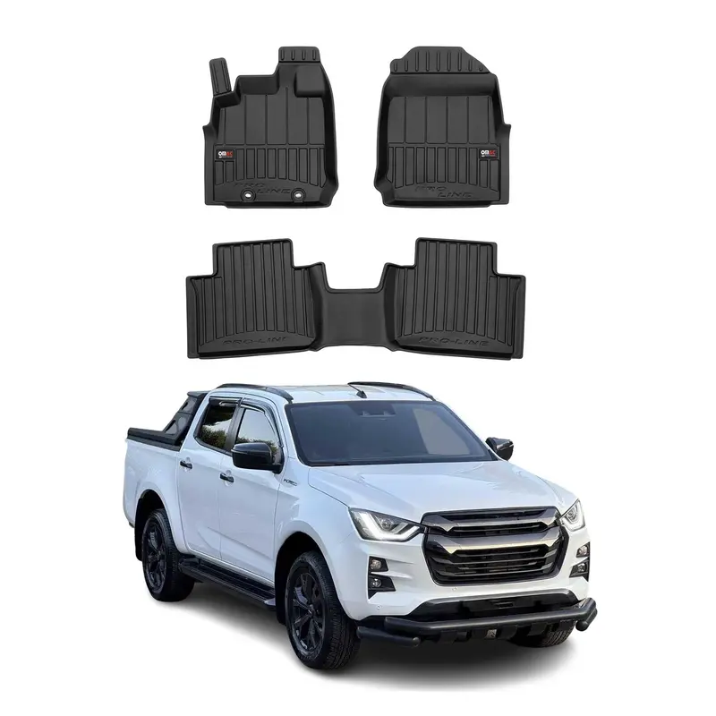 Tapis de Sol pour Isuzu D-Max 2019-2026 TPE Noir