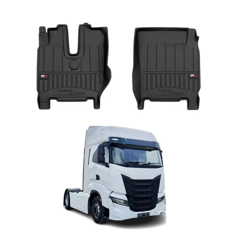 Tapis de Sol pour Iveco S-Way 2019-2026 TPE Noir