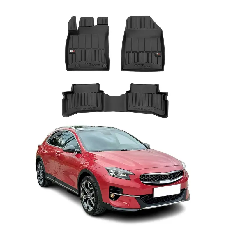 Tapis de Sol pour Kia XCeed 2019-2026 Caoutchouc Noir TPE