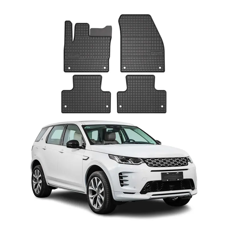 Tapis de Sol pour Land Rover Discovery Sport 2015-2026 Caoutchouc Noir