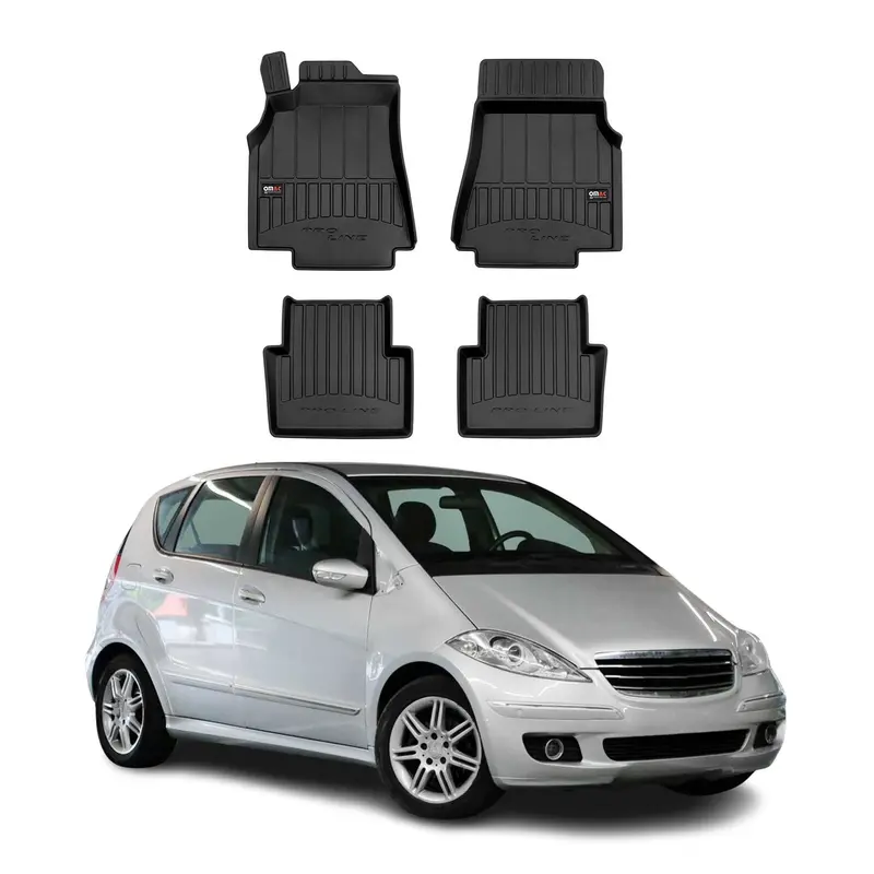 Tapis de Sol pour Mercedes Classe A W169 2004-2012 TPE Noir