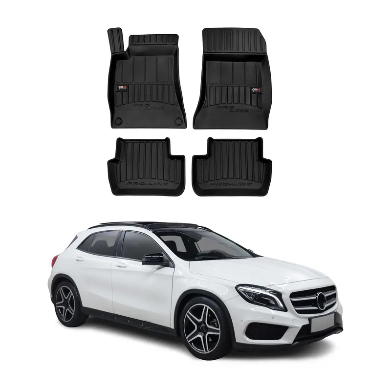 Tapis de Sol pour Mercedes Classe GLA X156 2013-2019 TPE Noir