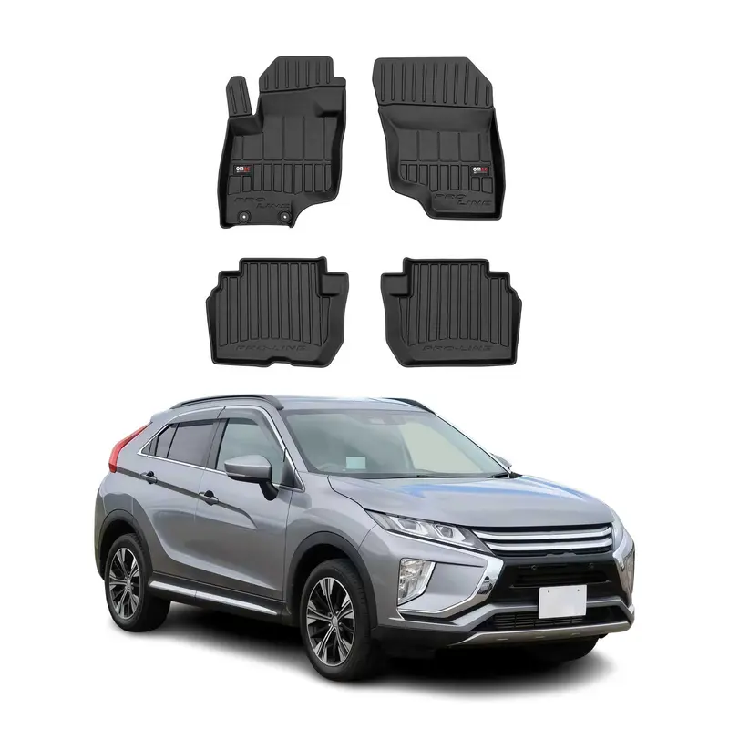Tapis de Sol pour Mitsubishi Eclipse Cross 2018-2026 Caoutchouc TPE Noir
