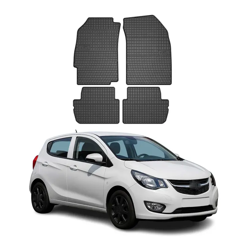 Tapis de Sol pour Opel Karl 2015-2019 OMAC Noir Caoutchouc