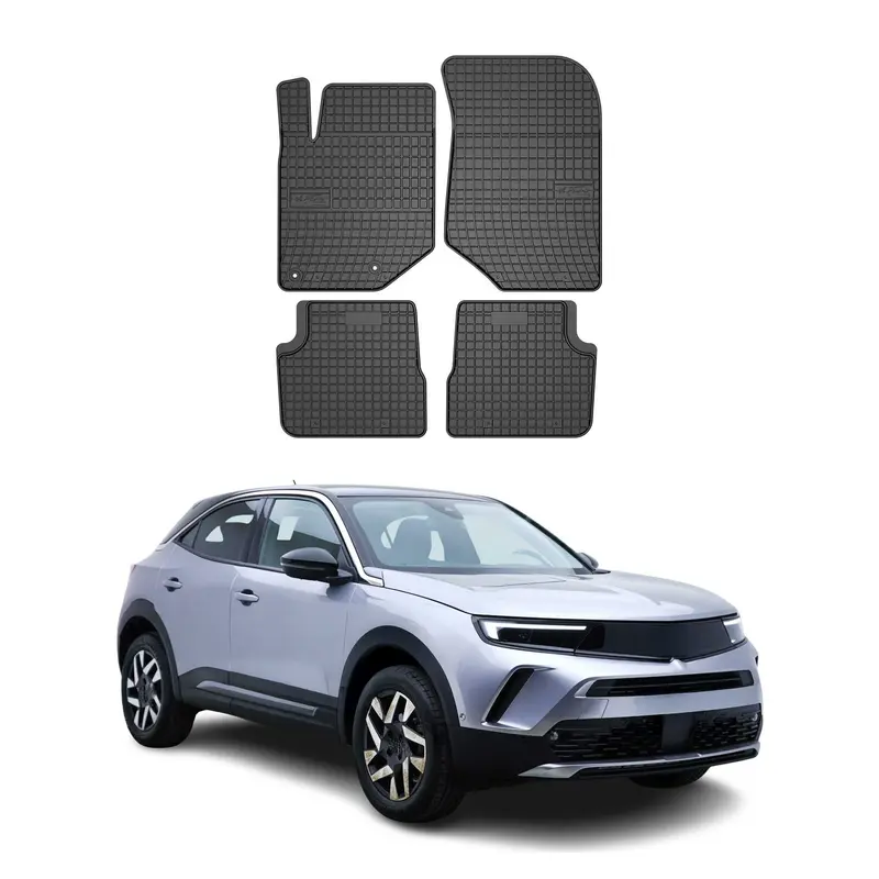 Tapis de Sol pour Opel Mokka B 2021-2026 OMAC Noir Caoutchouc