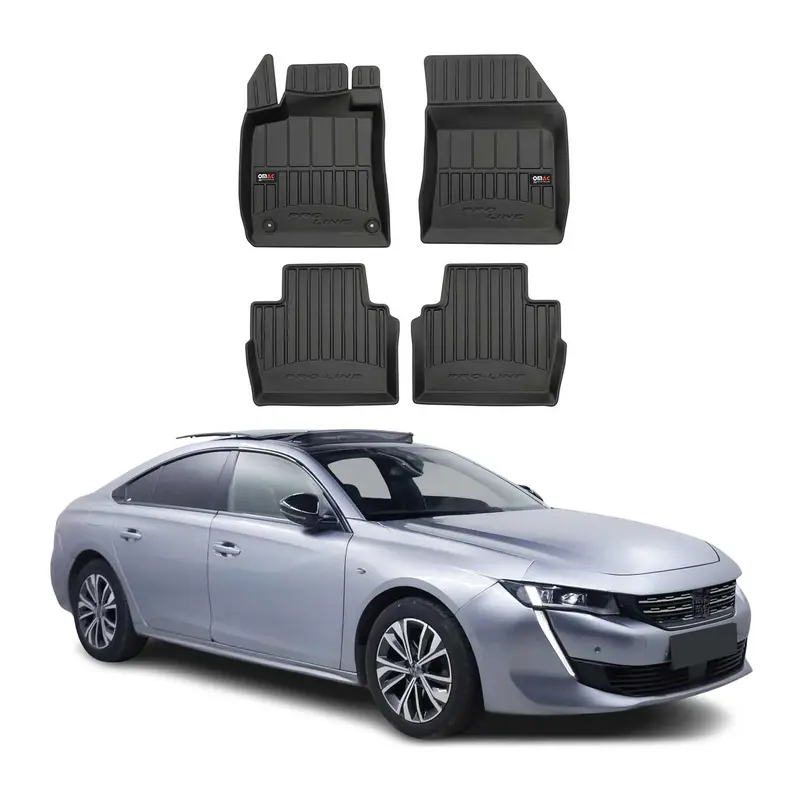Tapis de Sol pour Peugeot 508 2018-2025 TPE Noir