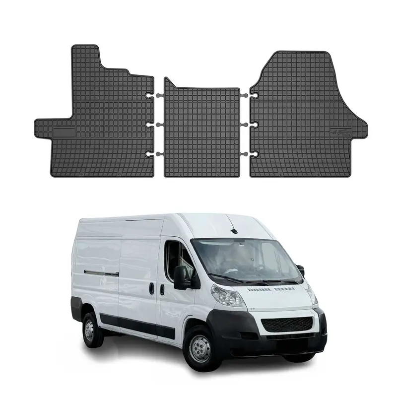 Tapis de Sol pour Peugeot Boxer III 2006-2011 Convient à 1ème rangée Noir