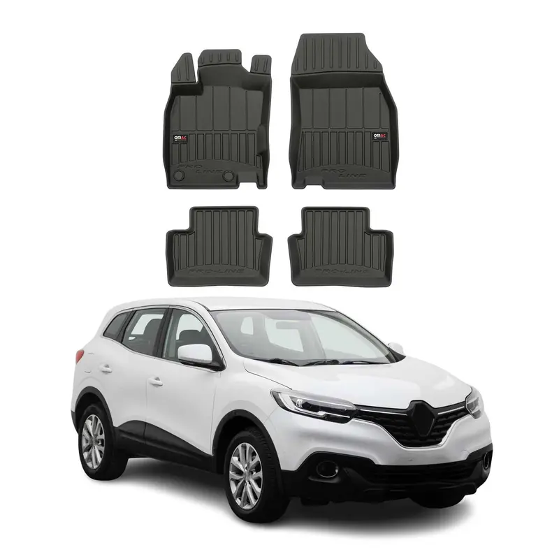 Tapis de Sol pour Renault Kadjar 2015-2022 TPE Noir