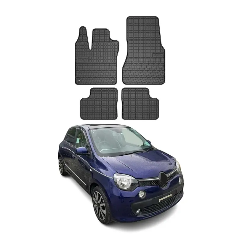 Tapis de Sol pour Renault Twingo III 2014-2024 OMAC Noir Caoutchouc