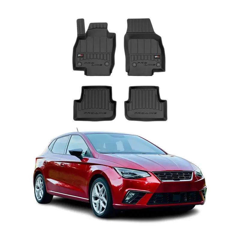 Tapis de Sol pour Seat Ibiza 2017-2022 TPE Noir