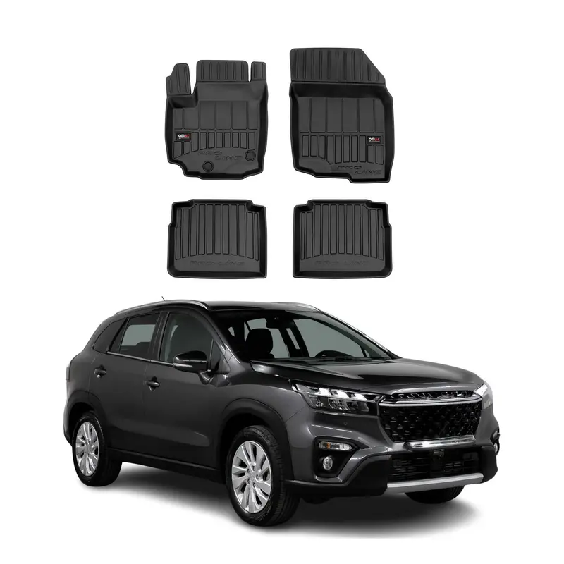 Tapis de Sol pour Suzuki SX-4 S-Cross 2020-2022 TPE Noir