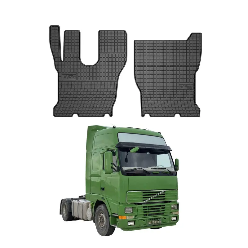 Tapis de Sol pour Volvo FM 1998-2026 Caoutchouc Noir
