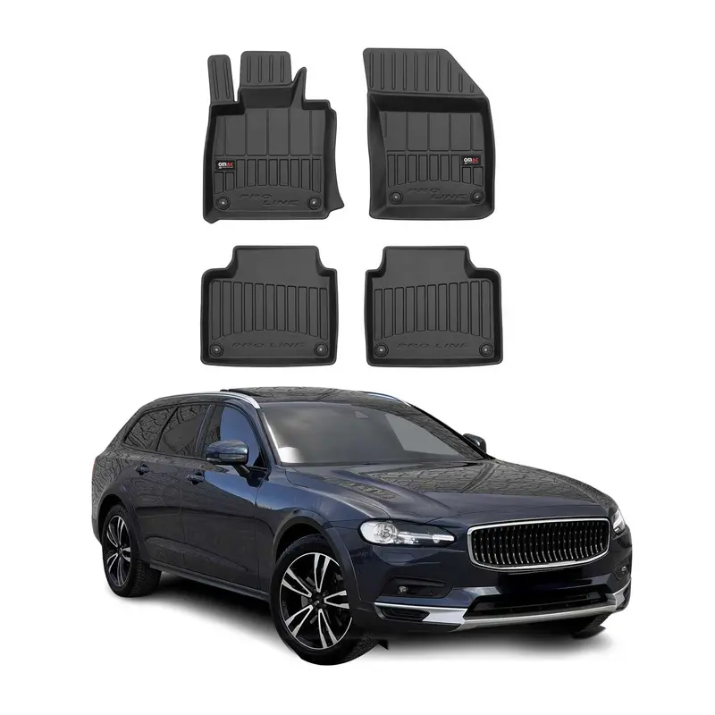 Tapis de Sol pour Volvo V90 2016-2022 TPE Noir