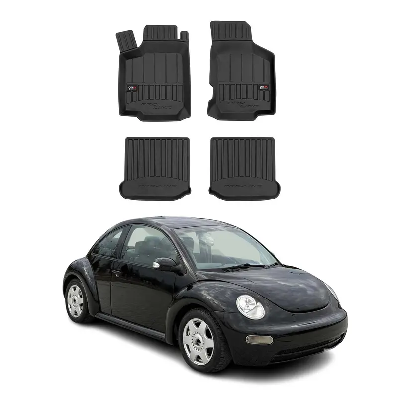 Tapis de Sol pour VW Beetle 1998-2010 TPE Noir