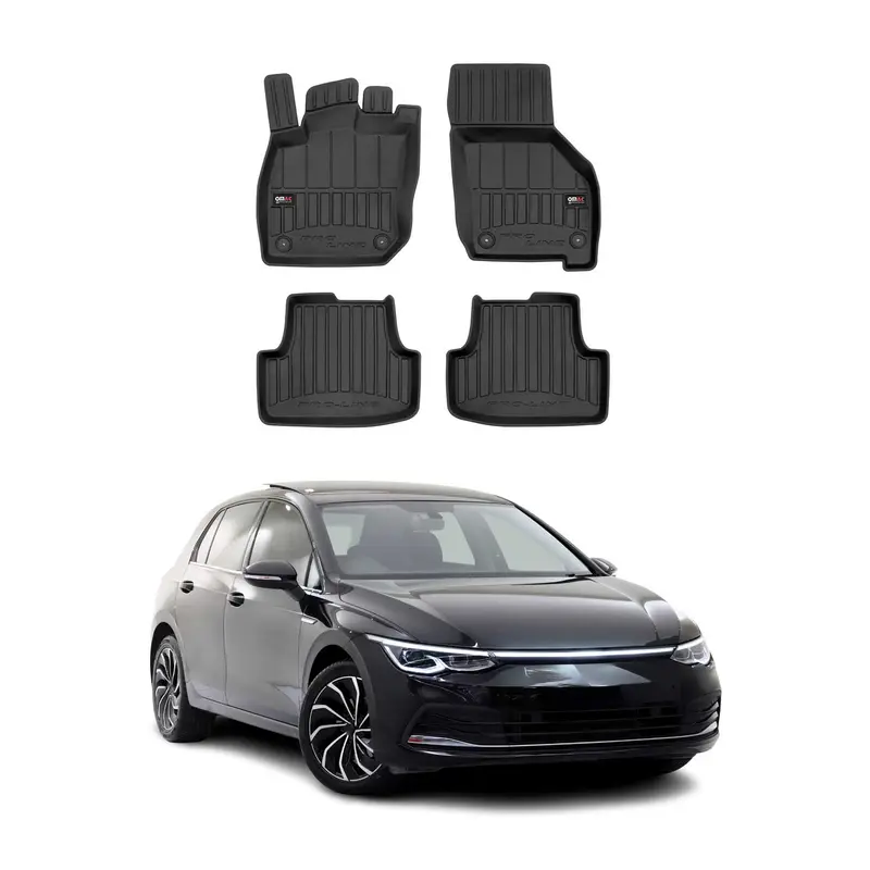Tapis de Sol pour VW Golf 2019-2026 TPE Noir