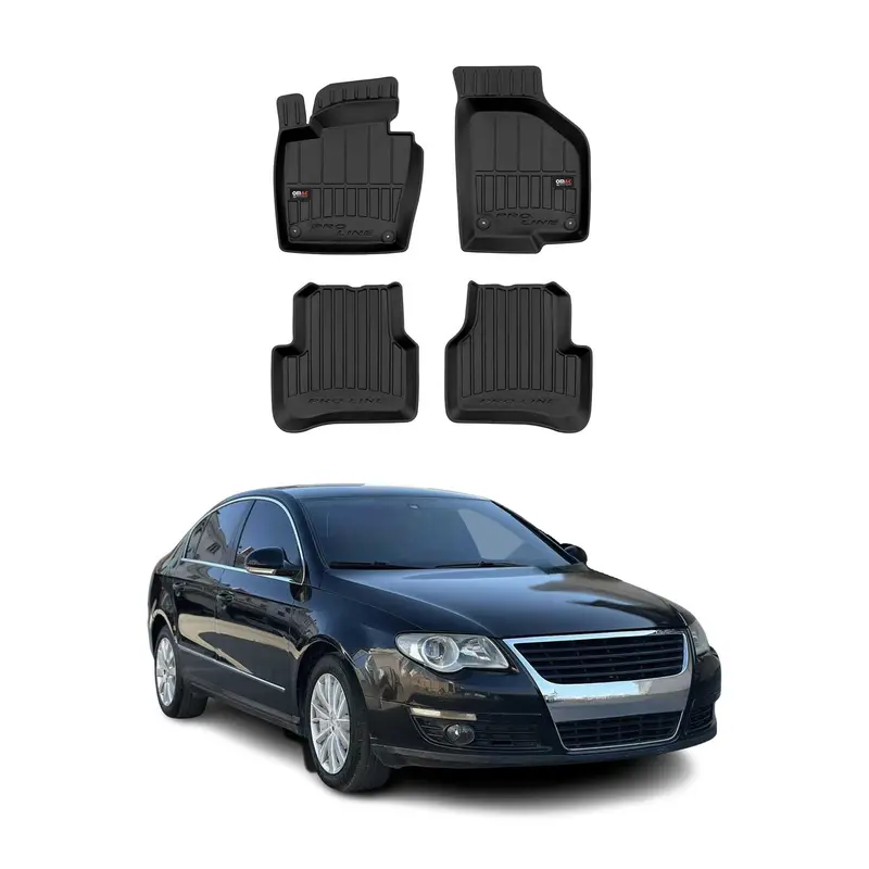 Tapis de Sol pour VW Passat B6 2005-2010 TPE Noir