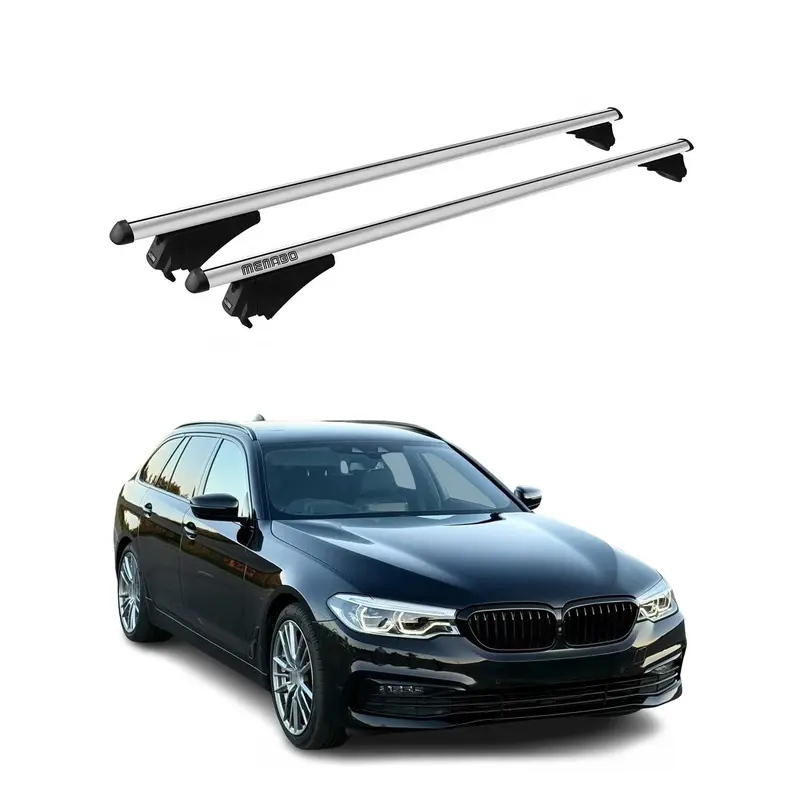 Tiger Barres de toit transversales pour BMW Serie 5 G31 2017-2023 Gris