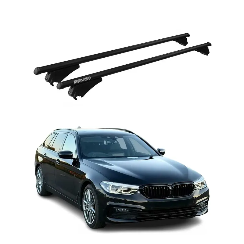 Tiger Barres de toit transversales pour BMW Série 5 G31 2017-2023 Noir
