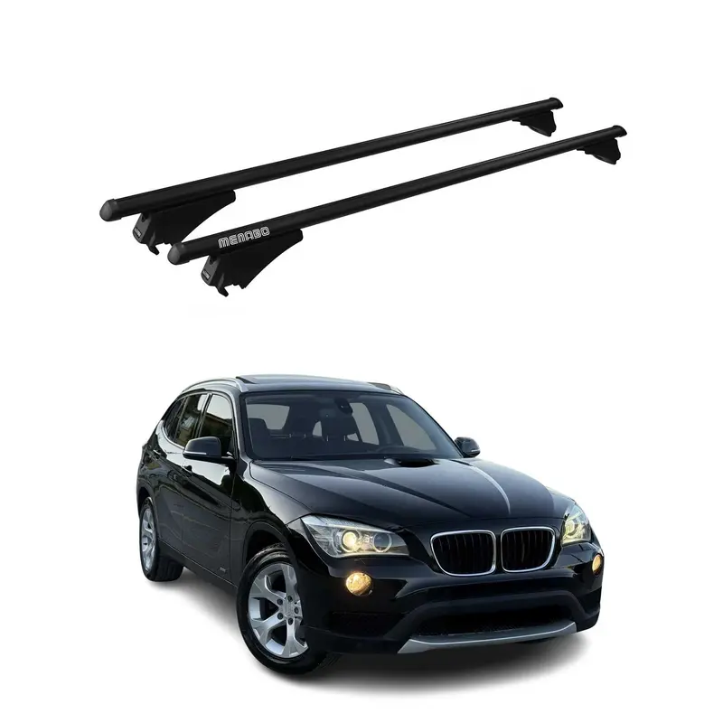 Tiger Barres de toit transversales pour BMW X1 E84 2009-2015 Noir