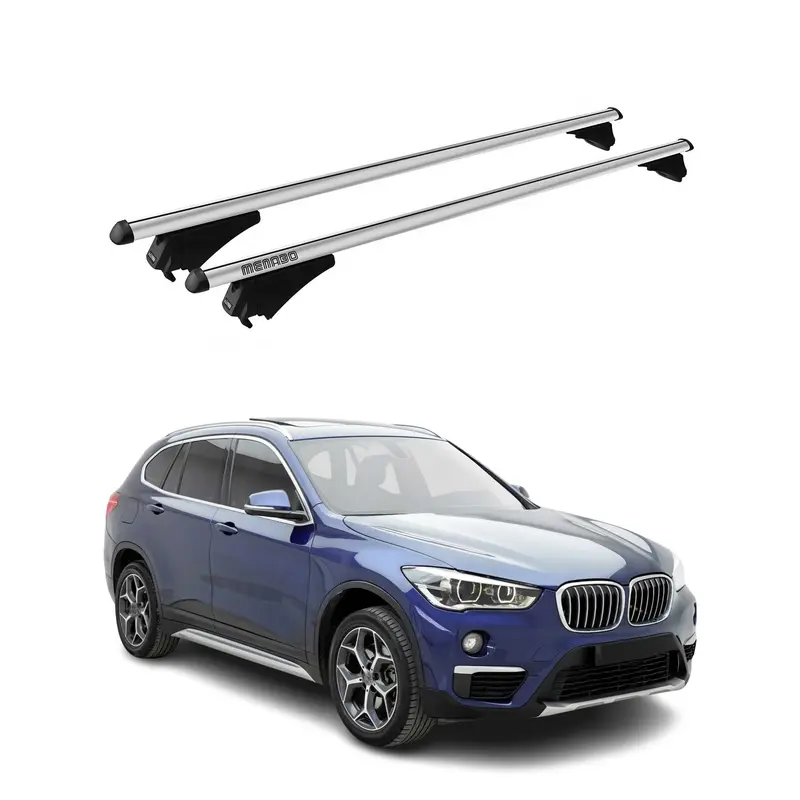Tiger Barres de toit transversales pour BMW X1 F48 2015-2019 Gris