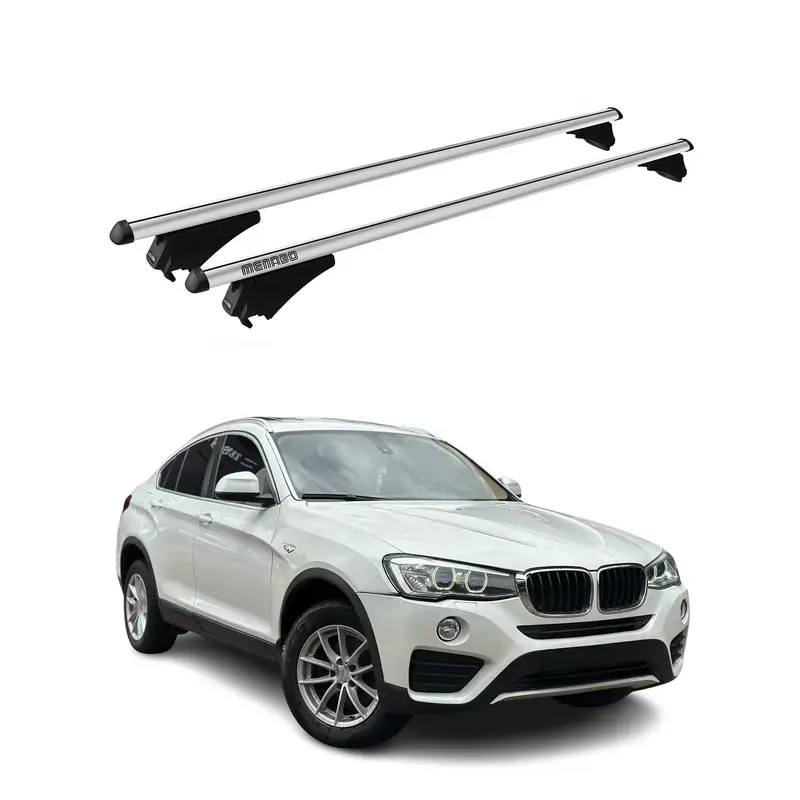 Tiger Barres de toit transversales pour BMW X4 F26 2014-2018 Gris