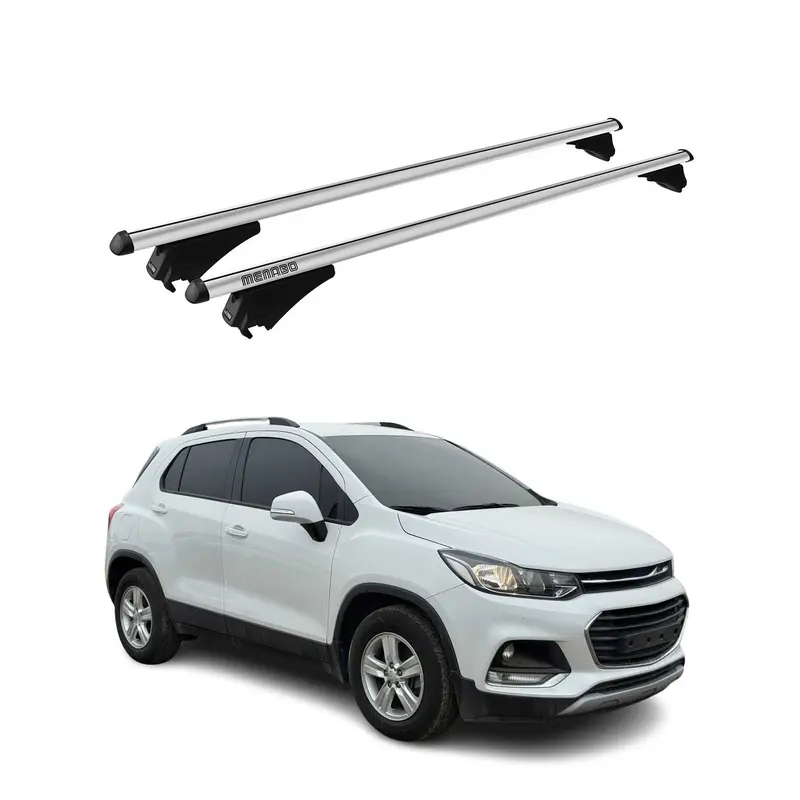 Tiger Barres de toit transversales pour Chevrolet Trax 2017-2022 Gris