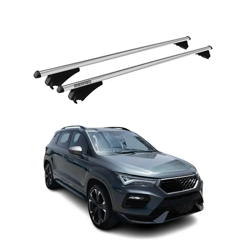Tiger Barres de toit transversales pour Cupra Ateca 2016-2026 Gris