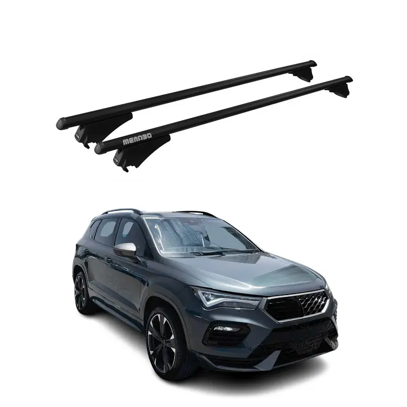 Tiger Barres de toit transversales pour Cupra Ateca 2016-2026 Noir