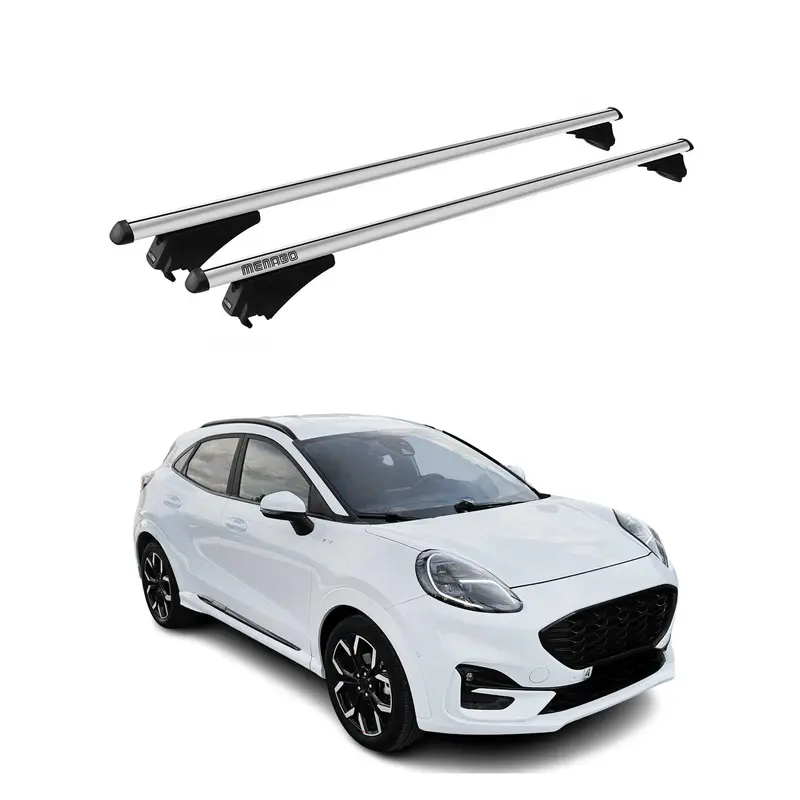 Tiger Barres de toit transversales pour Ford Puma 2019-2026 Gris