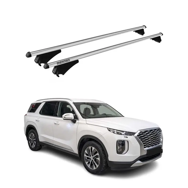 Tiger Barres de toit transversales pour Hyundai Palisade 2019-2024 Gris
