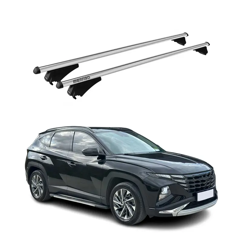 Tiger Barres de toit transversales pour Hyundai Tucson 2022-2026 Gris