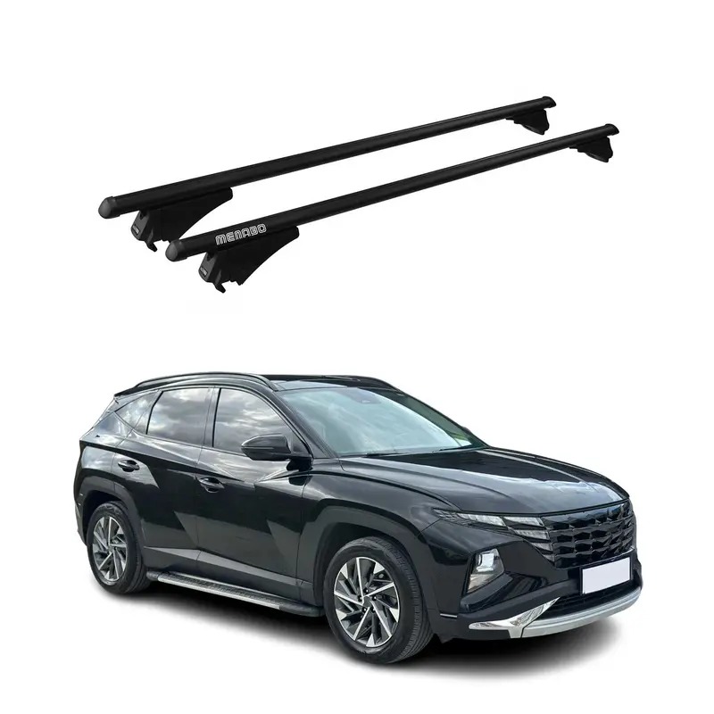 Tiger Barres de toit transversales pour Hyundai Tucson 2022-2026 Noir