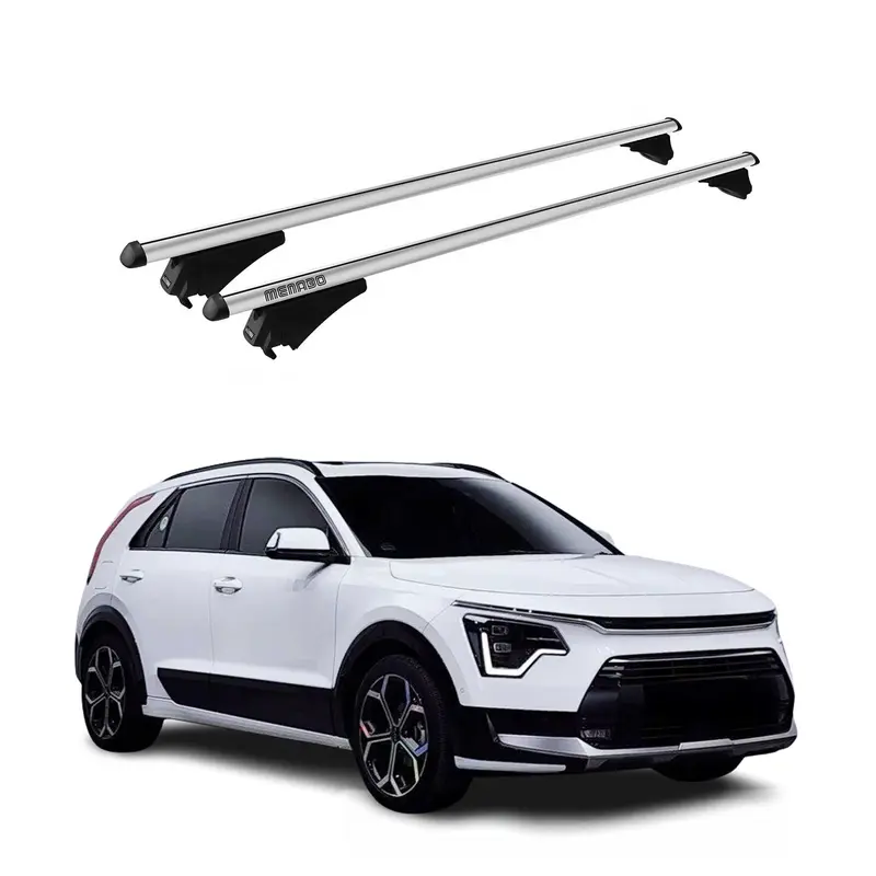 Tiger Barres De Toit Transversales pour Kia Niro II 2022-2026 Gris